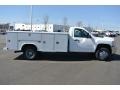 Summit White 2014 Chevrolet Silverado 3500HD WT Regular Cab 4x4 Utility Truck Exterior