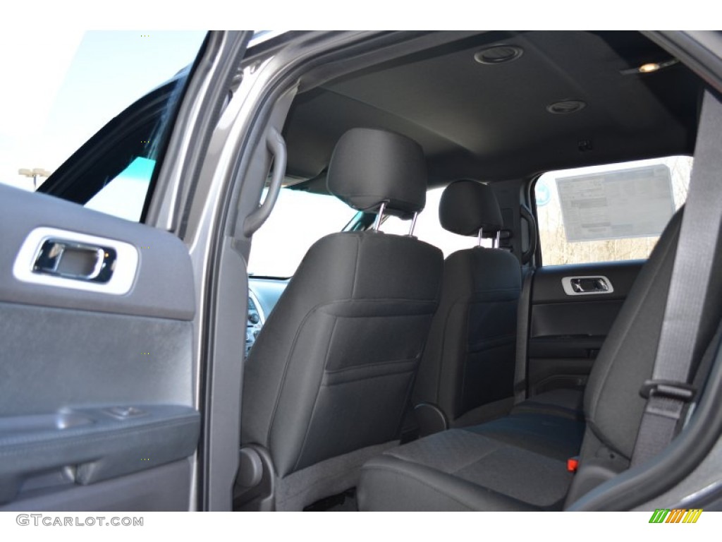 2014 Explorer XLT - Sterling Gray / Charcoal Black photo #8