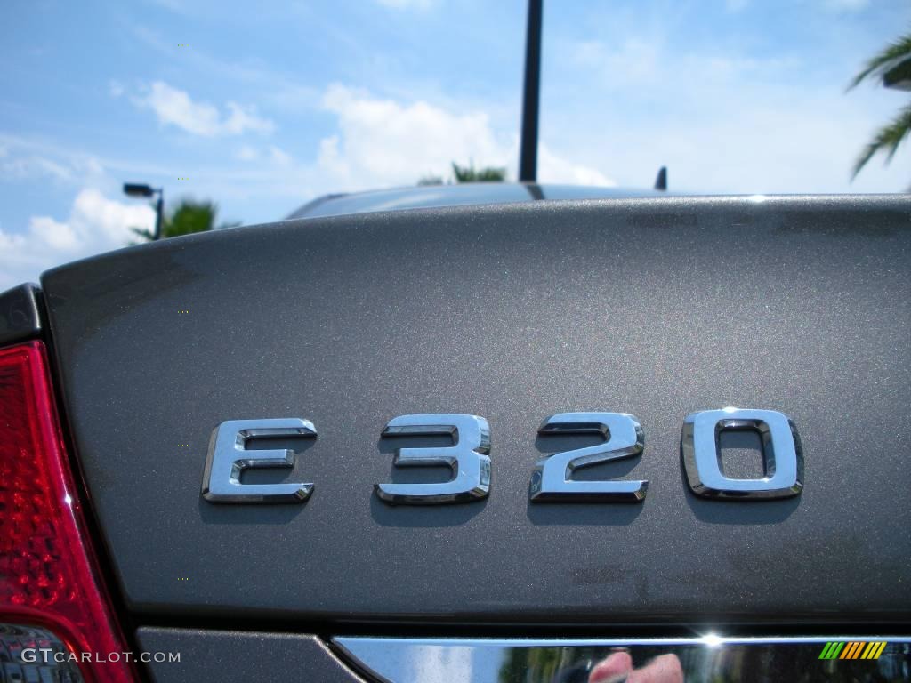 2008 E 320 BlueTEC Sedan - Indium Grey Metallic / Cashmere photo #9