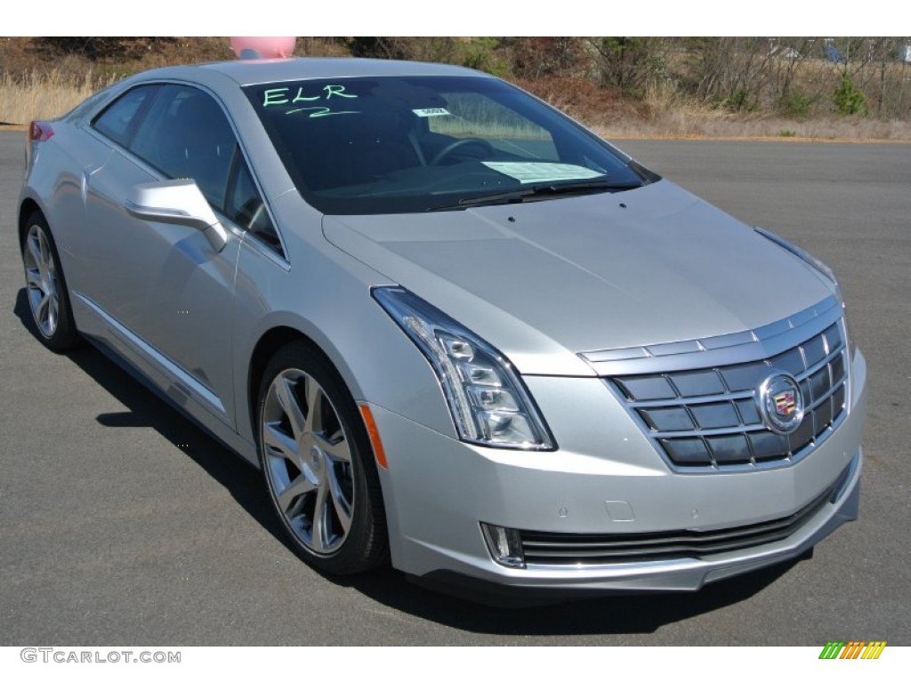 Radiant Silver Metallic 2014 Cadillac ELR Coupe Exterior Photo #91727680