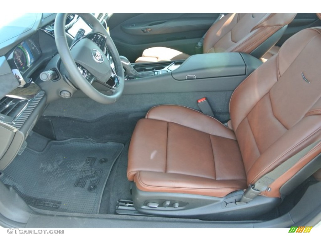 Kona Brown/Jet Black Interior 2014 Cadillac ELR Coupe Photo #91727821