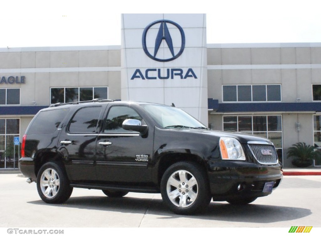 2012 Yukon SLT - Onyx Black / Ebony photo #1