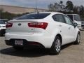 2014 Clear White Kia Rio LX  photo #3