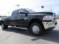 Black 2014 Ram 3500 Laramie Crew Cab 4x4 Dually Exterior