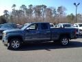 2014 Stealth Gray Metallic GMC Sierra 1500 SLT Double Cab 4x4  photo #3