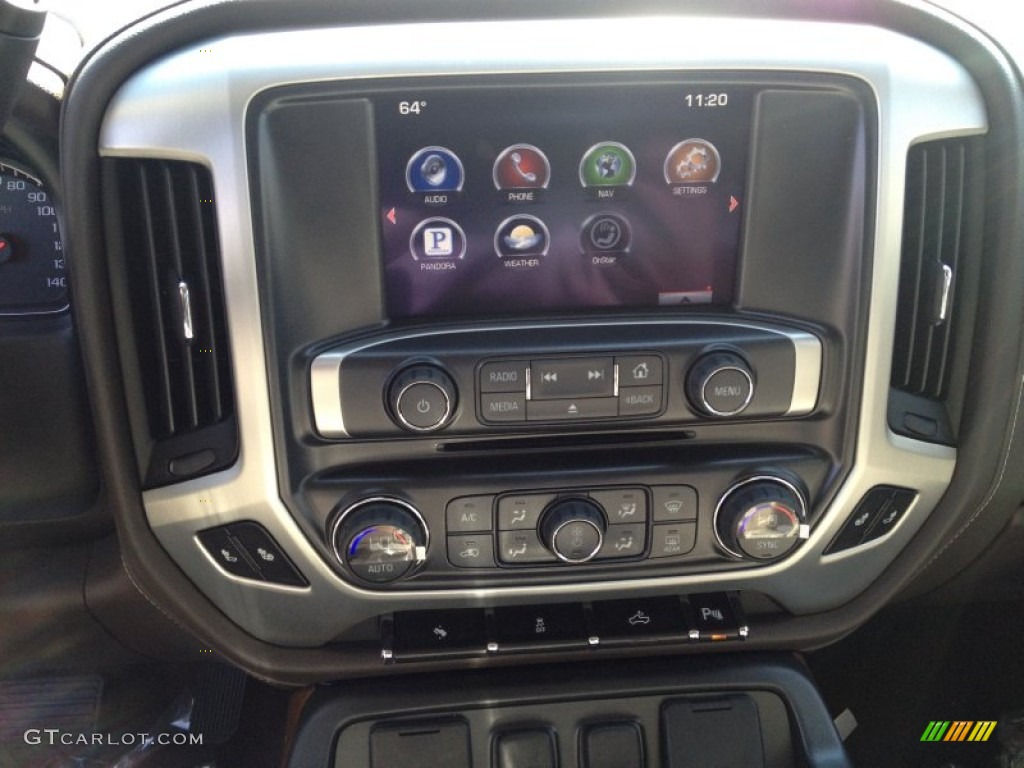 2014 Sierra 1500 SLT Double Cab 4x4 - Sonoma Red Metallic / Cocoa/Dune photo #10