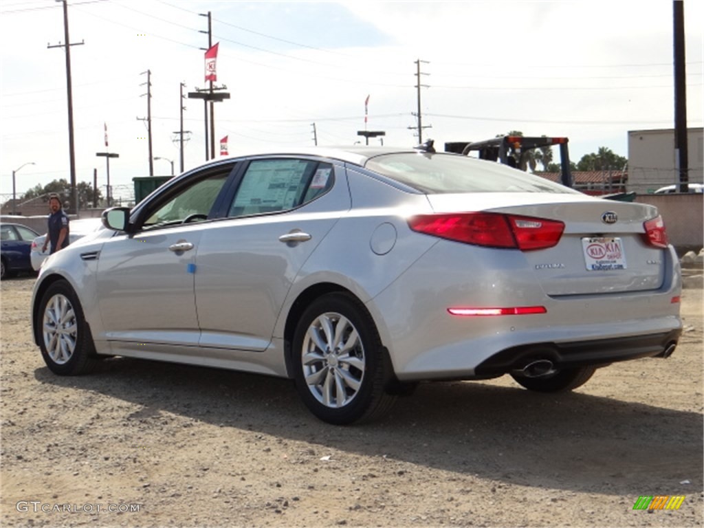 2014 Optima EX - Bright Silver / Gray photo #4