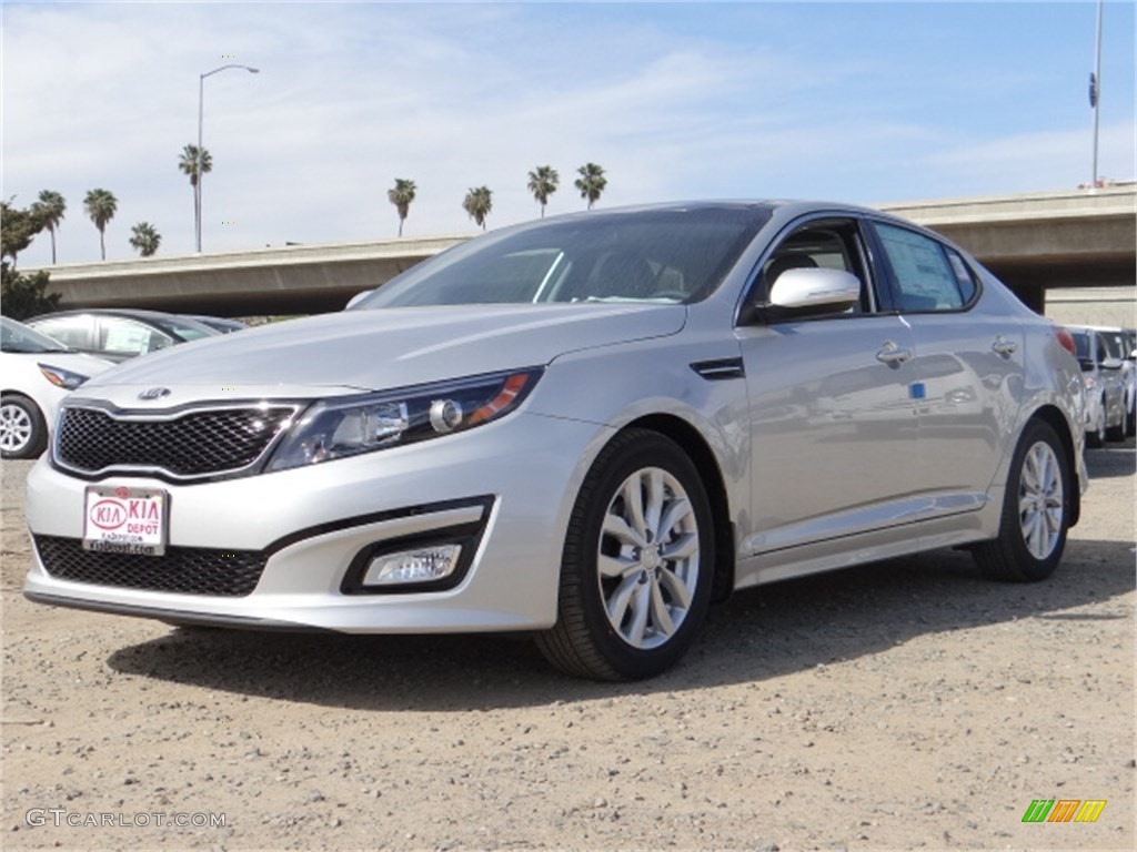 2014 Optima EX - Bright Silver / Gray photo #6