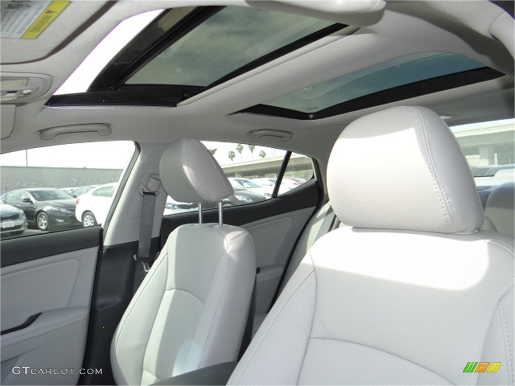 2014 Optima EX - Bright Silver / Gray photo #14