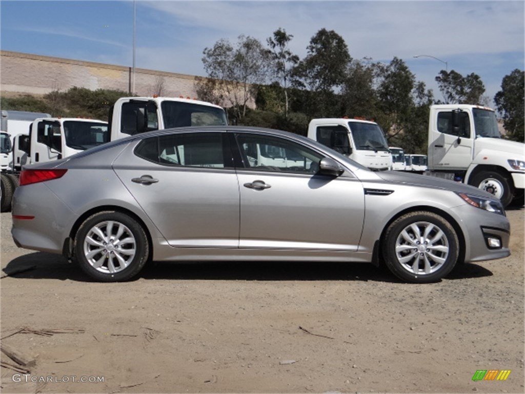 Satin Metal 2014 Kia Optima EX Exterior Photo #91731868