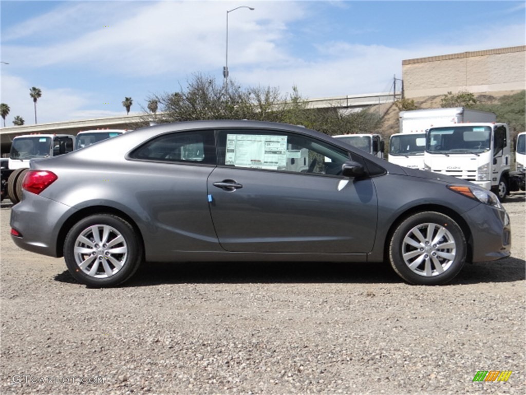 Graphite Steel 2014 Kia Forte Koup EX Exterior Photo #91732720