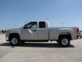 2008 Silver Birch Metallic GMC Sierra 2500HD SLE Extended Cab  photo #4