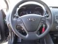 2014 Kia Forte Koup Black Interior Steering Wheel Photo