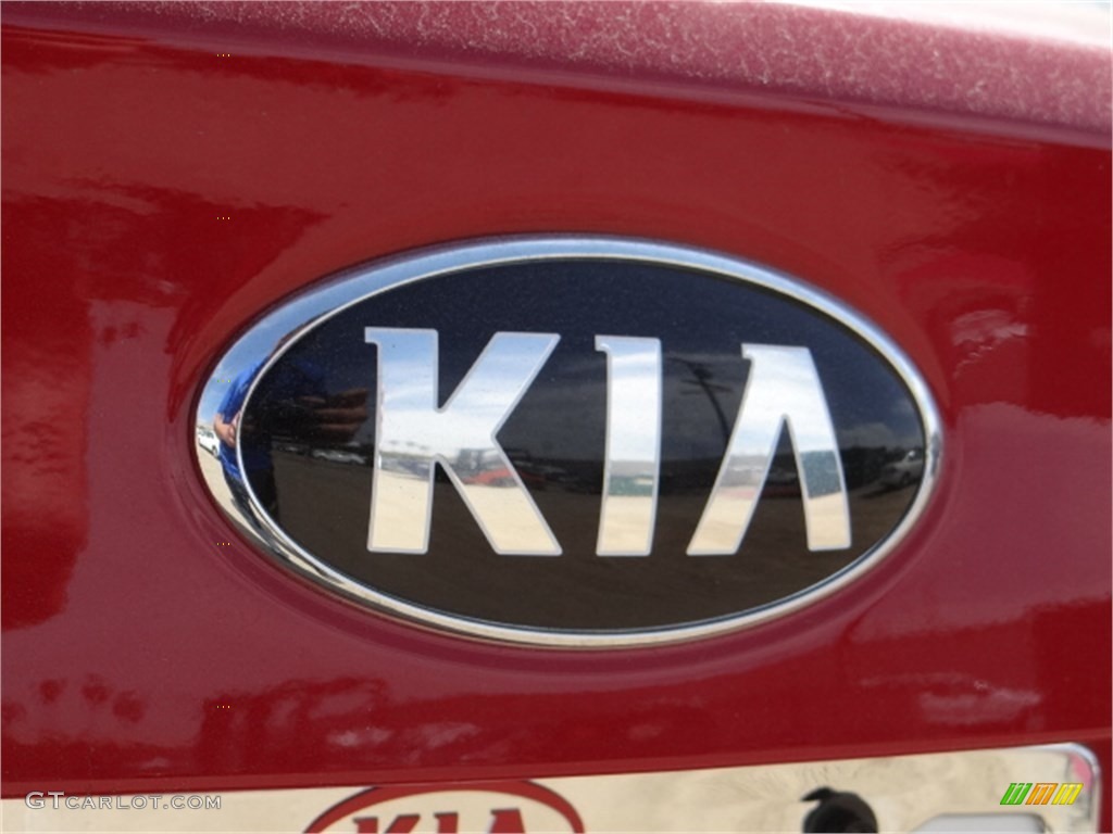 2014 Forte LX - Crimson Red / Gray photo #7
