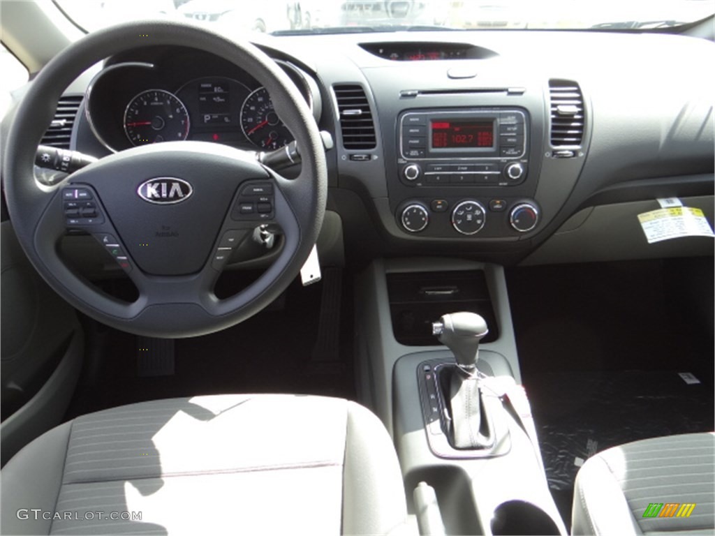 2014 Forte LX - Crimson Red / Gray photo #10
