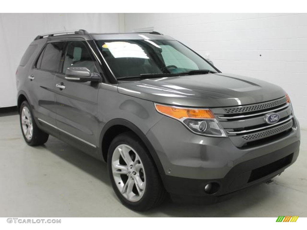 2011 Explorer Limited 4WD - Sterling Grey Metallic / Charcoal Black photo #3