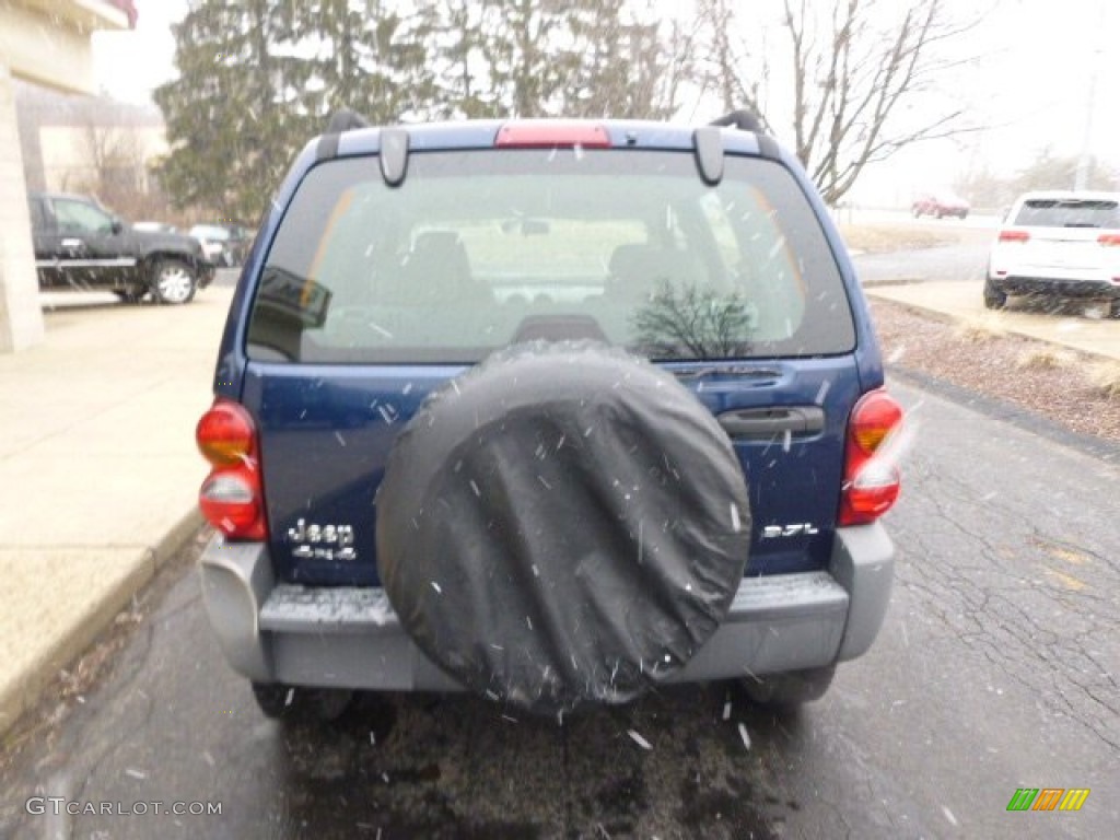 2005 Liberty Sport 4x4 - Atlantic Blue Pearlcoat / Medium Slate Gray photo #7