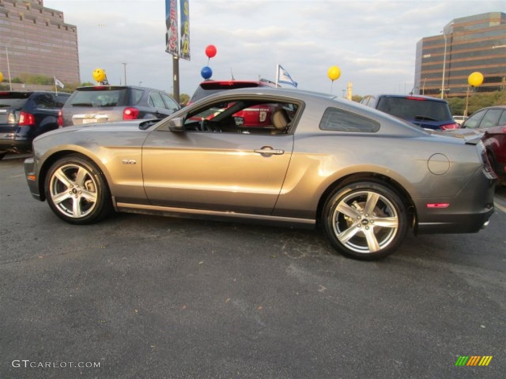 2013 Mustang GT Premium Coupe - Sterling Gray Metallic / Charcoal Black photo #3