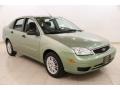 2007 Kiwi Green Metallic Ford Focus ZX4 SE Sedan #91704417