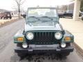 2000 Forest Green Pearl Jeep Wrangler Sahara 4x4  photo #3