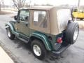 2000 Forest Green Pearl Jeep Wrangler Sahara 4x4  photo #6