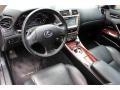 2007 Lexus IS Black Interior Prime Interior Photo