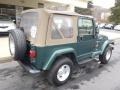 2000 Forest Green Pearl Jeep Wrangler Sahara 4x4  photo #8