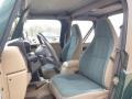 2000 Forest Green Pearl Jeep Wrangler Sahara 4x4  photo #10