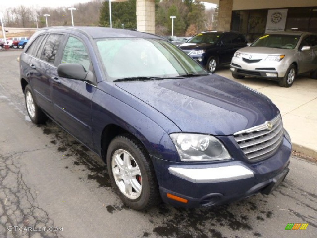 2006 Pacifica Touring - Midnight Blue Pearl / Light Taupe/Dark Slate Gray photo #2