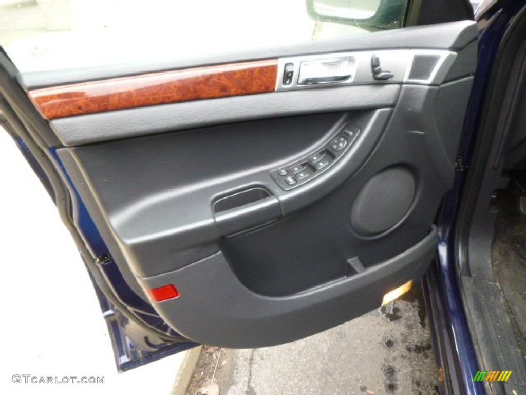 2006 Chrysler Pacifica Touring Light Taupe/Dark Slate Gray Door Panel Photo #91738107