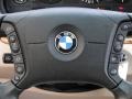 2004 BMW X5 Beige Interior Steering Wheel Photo