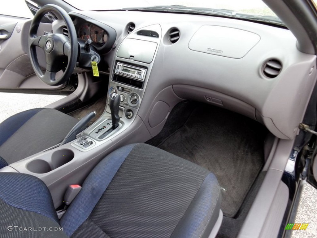 2001 Celica GT - Carbon Blue / Black/Blue photo #8
