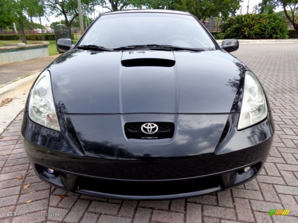 2001 Celica GT - Carbon Blue / Black/Blue photo #43