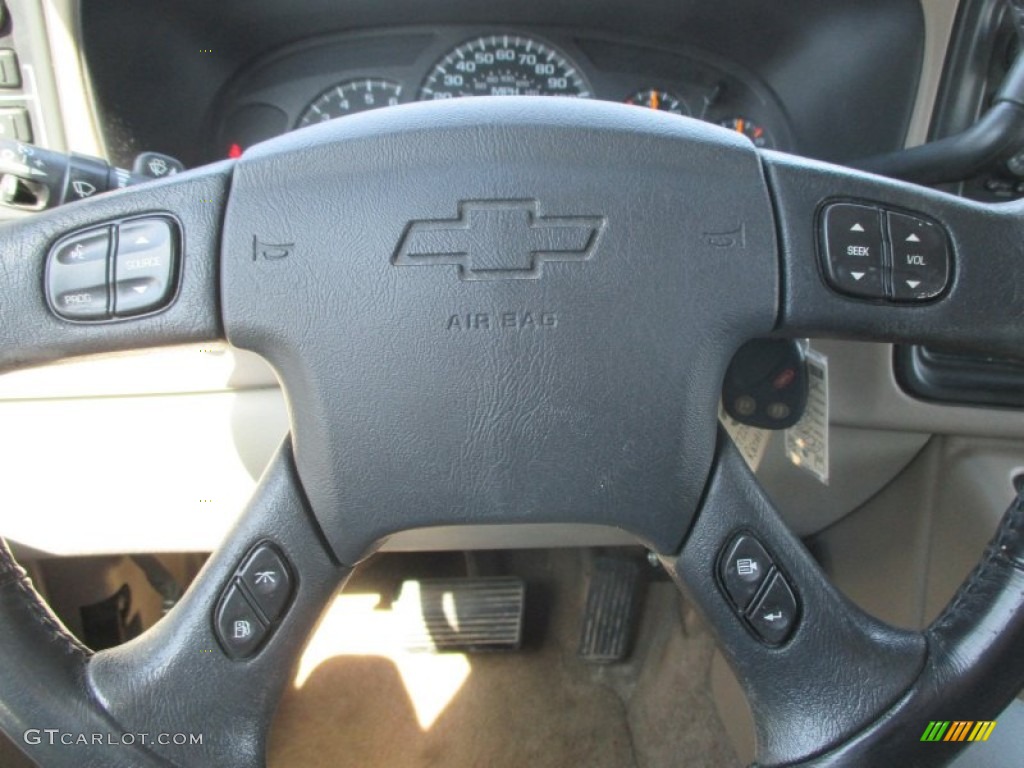 2003 Tahoe LT 4x4 - Light Pewter Metallic / Tan/Neutral photo #13