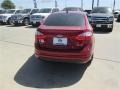 Ruby Red - Fiesta SE Sedan Photo No. 4