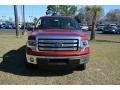 2014 Ruby Red Ford F150 XLT SuperCab  photo #2