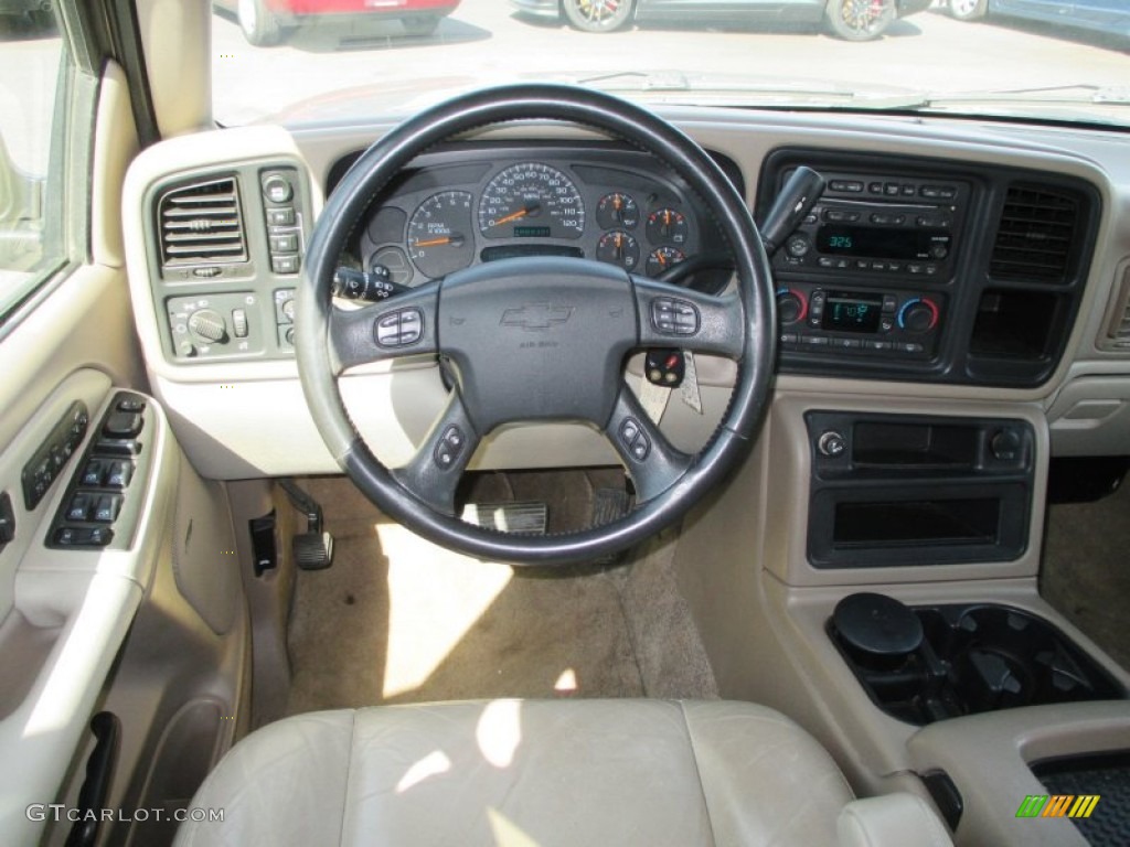 2003 Tahoe LT 4x4 - Light Pewter Metallic / Tan/Neutral photo #20