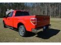 2014 Race Red Ford F150 XLT SuperCab  photo #7