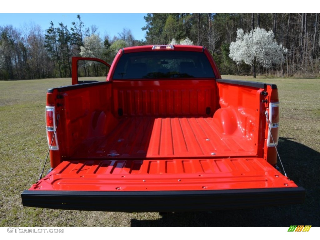 2014 F150 XLT SuperCab - Race Red / Pale Adobe photo #12