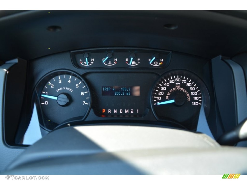2014 F150 STX SuperCrew - Ingot Silver / Black photo #21