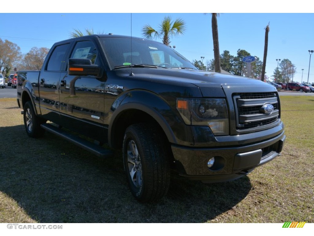 2014 F150 FX4 SuperCrew 4x4 - Tuxedo Black / Black photo #3