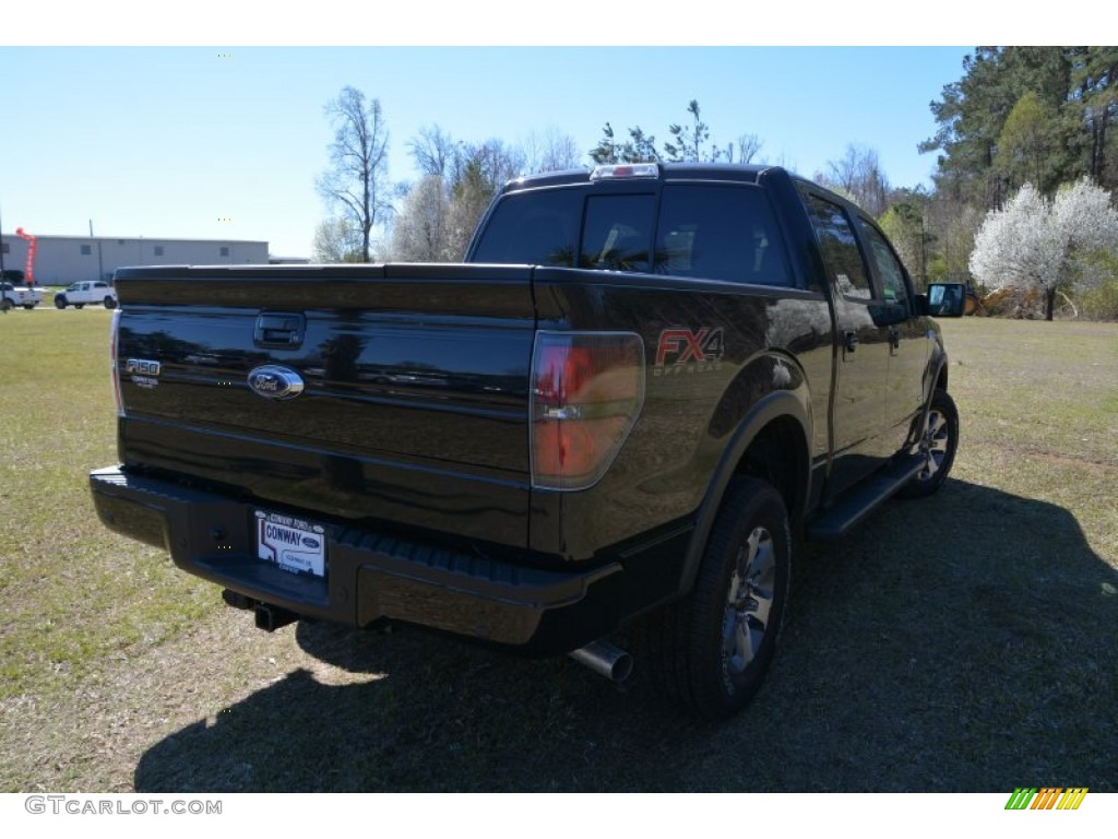 2014 F150 FX4 SuperCrew 4x4 - Tuxedo Black / Black photo #6