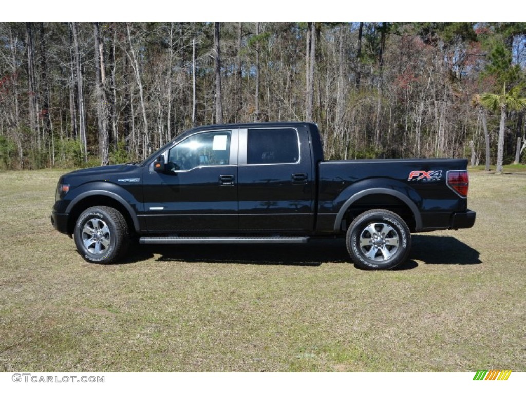 2014 F150 FX4 SuperCrew 4x4 - Tuxedo Black / Black photo #9