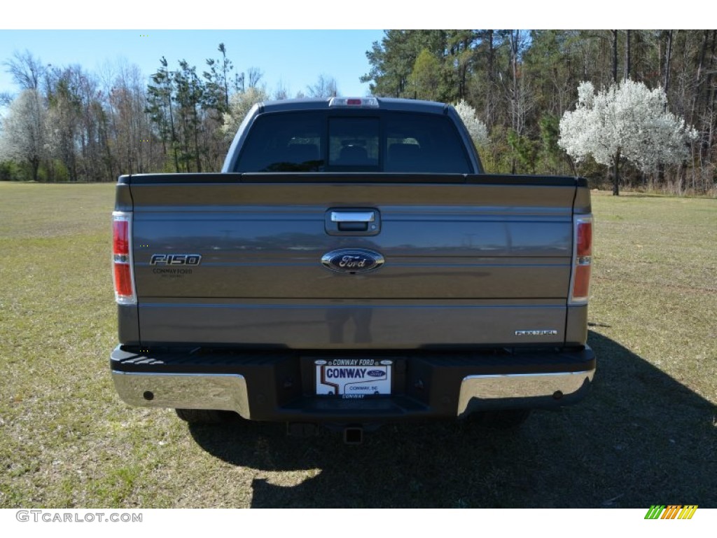 2014 F150 XLT SuperCrew 4x4 - Sterling Grey / Black photo #6