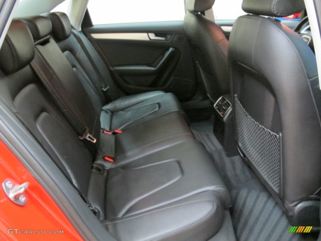 2009 A4 2.0T Premium quattro Sedan - Misano Red Pearl Effect / Black photo #21