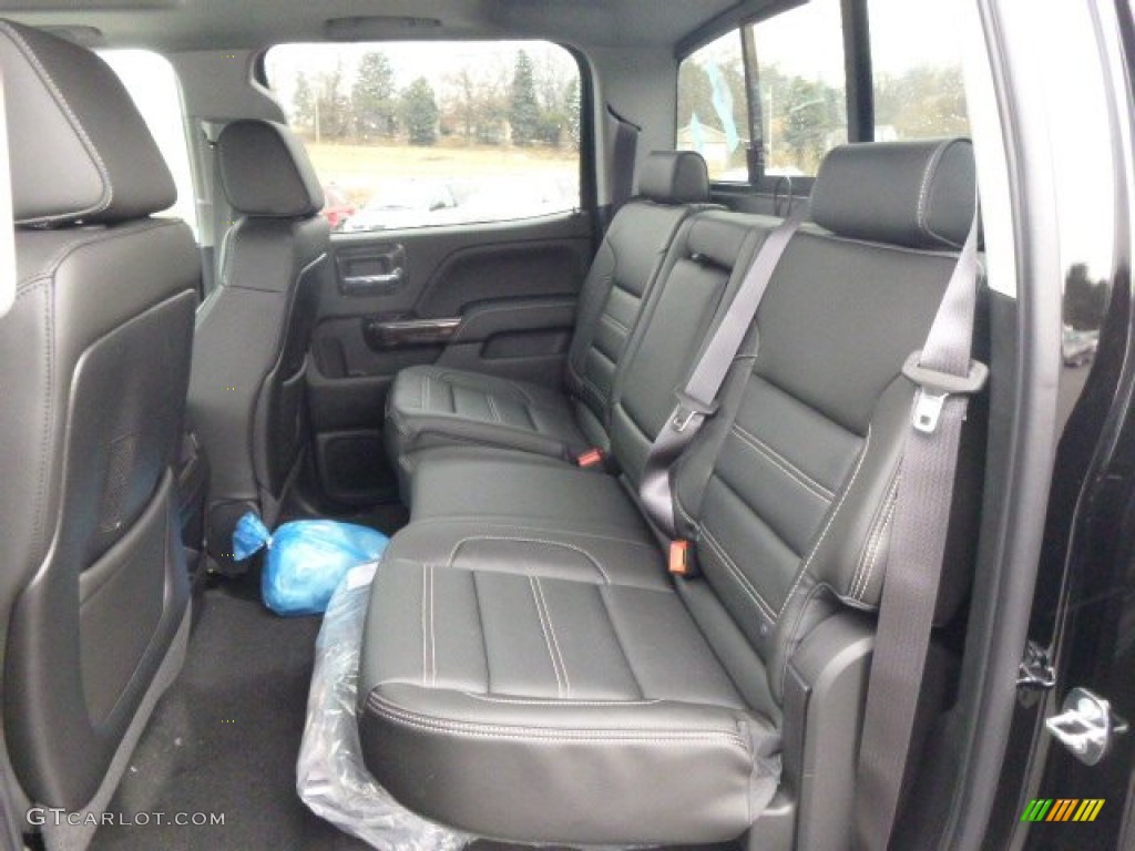 2015 GMC Sierra 2500HD Denali Crew Cab 4x4 Rear Seat Photo #91744843