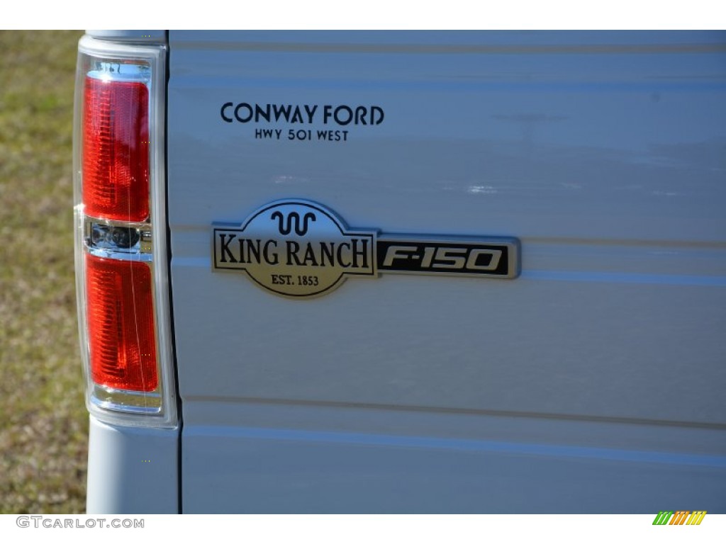 2014 F150 King Ranch SuperCrew - Oxford White / King Ranch Chaparral/Black photo #7