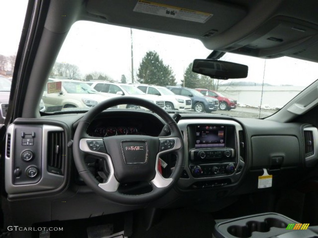 2014 Sierra 1500 SLE Crew Cab 4x4 - Onyx Black / Jet Black photo #12