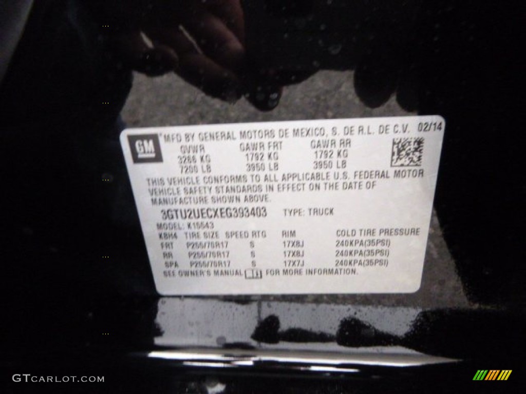 2014 Sierra 1500 SLE Crew Cab 4x4 - Onyx Black / Jet Black photo #20