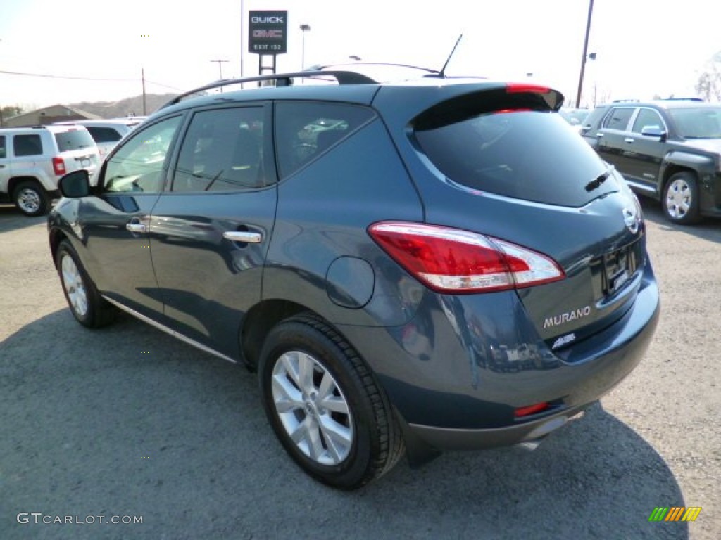 2013 Murano S AWD - Graphite Blue / Black photo #4